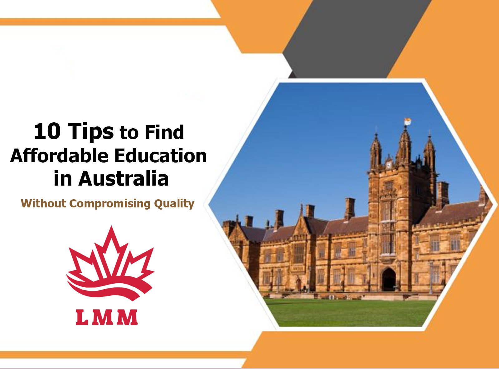 Affordable education in Australia without compromising academic quality