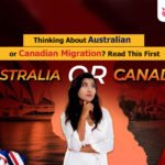 Professional visa consultant guiding clients for Australian or Canadian Migration at LMM.