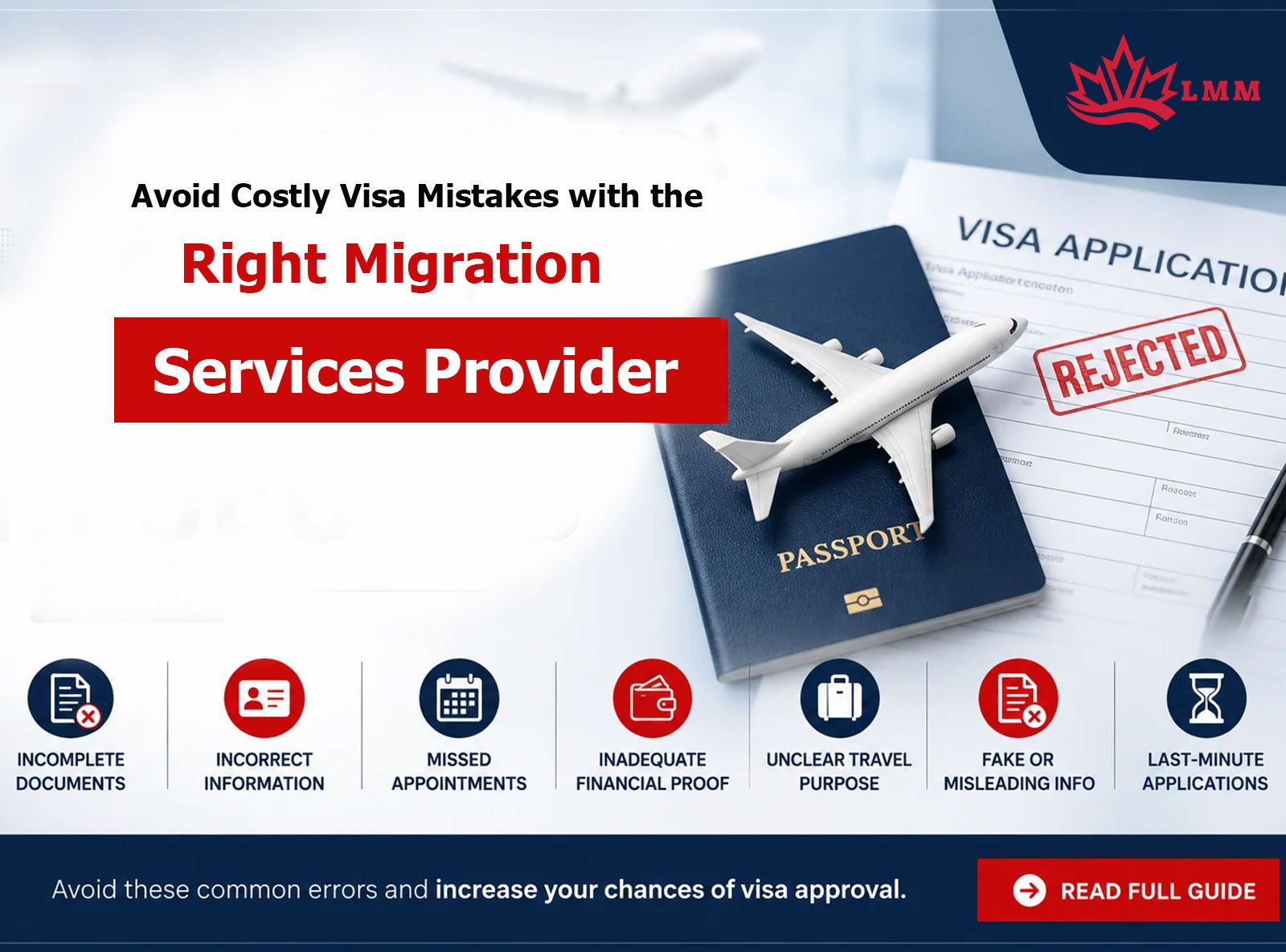 Professional migration services provider assisting with visa documentation and immigration advice.